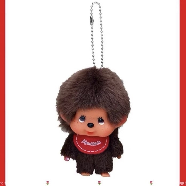 ĐỒ CHƠI MÓC KHÓA KEYRING MONCHHICHI PLUSH 11CM