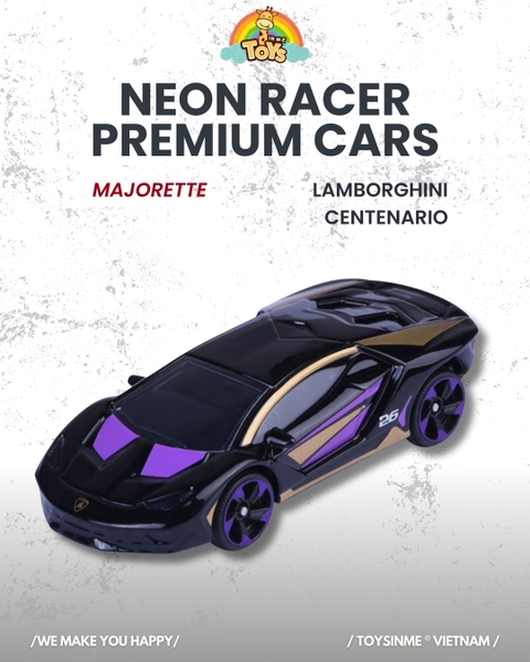 ĐỒ CHƠI XE MÔ HÌNH MAJORETTE NEON RACER PREMIUM CARS
