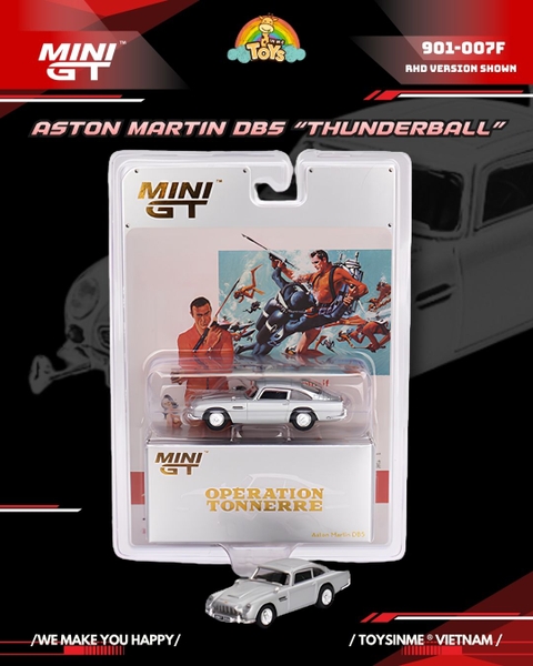 XE MÔ HÌNH MINIGT 1:64- ASTON MASTIN DB5 