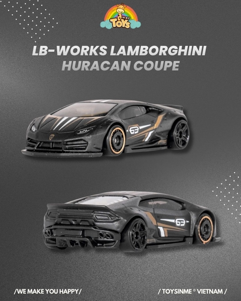 ĐỒ CHƠI XE MÔ HÌNH HOT WHEELS LAMBORGHINI HURACAN COUPÉ