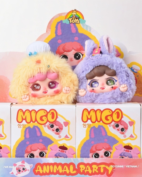 ĐỒ CHƠI HỘP MÙ MÓC KHÓA MIGO ANIMAL PARTY V2 BLINDBOX