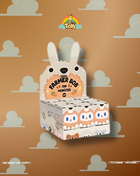 ĐỒ CHƠI HỘP MÙ MÔ HÌNH FARMER BOB ANI MONSTER PLUSH DOLL