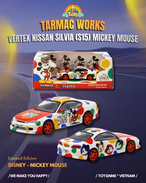 ĐỒ CHƠI XE MÔ HÌNH TARMAC WORKS 1:64