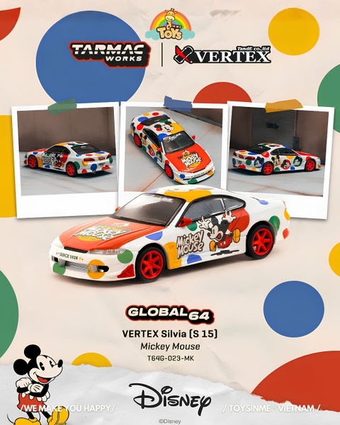 ĐỒ CHƠI XE MÔ HÌNH TARMAC WORKS 1:64