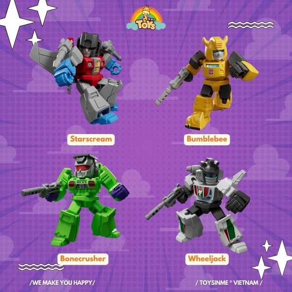 ĐỒ CHƠI MÔ HÌNH HỘP MÙ BLOKEES TRANSFORMERS DEFENDER