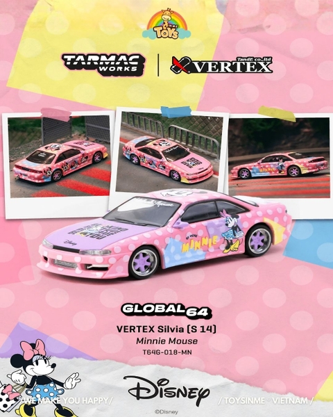 ĐỒ CHƠI XE MÔ HÌNH TARMAC WORKS 1:64