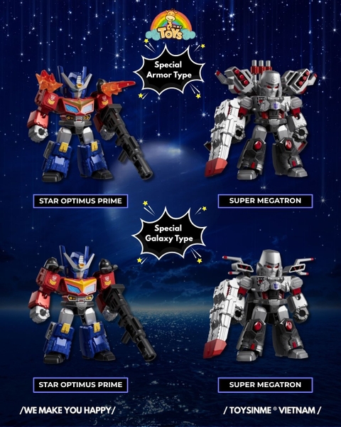 ĐỒ CHƠI LẮP RÁP BLOKEES TRANSFORMERS DEFENDER- DV08 BATTLE STARS