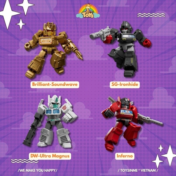 ĐỒ CHƠI MÔ HÌNH HỘP MÙ BLOKEES TRANSFORMERS DEFENDER