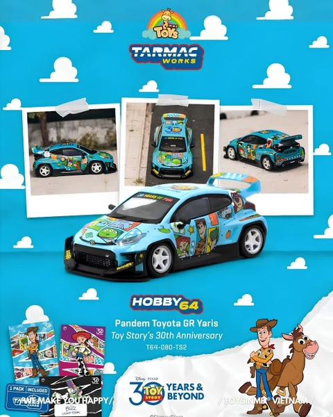 ĐỒ CHƠI XE MÔ HÌNH TARMAC WORKS 1:64