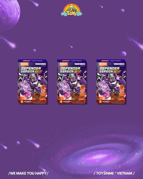 ĐỒ CHƠI MÔ HÌNH LẮP RÁP TRANSFORMERS DEFENDER  - 06 BRUTAL FANG