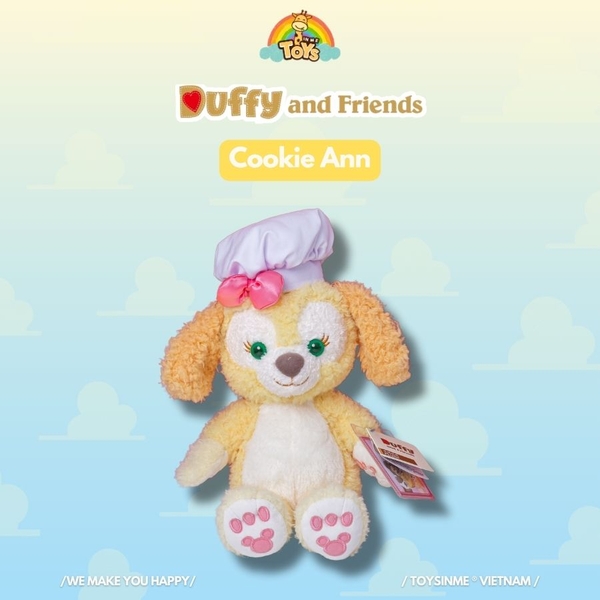 GẤU BÔNG COOKIE ANN 45CM CHÍNH HÃNG DISNEY
