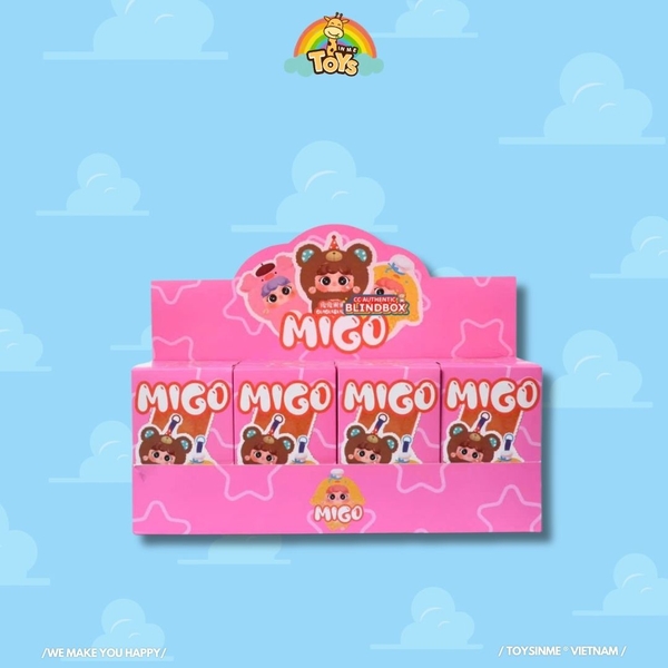 ĐỒ CHƠI TÚI MÙ MÓC KHOÁ MIGO GUIGUISUISUI V3