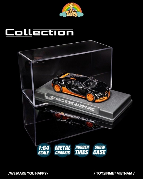 ĐỒ CHƠI XE MÔ HÌNH MAJORETTE BUGATTI VEYRON 16.4 SUPPERSPORT COLLECTION 2025