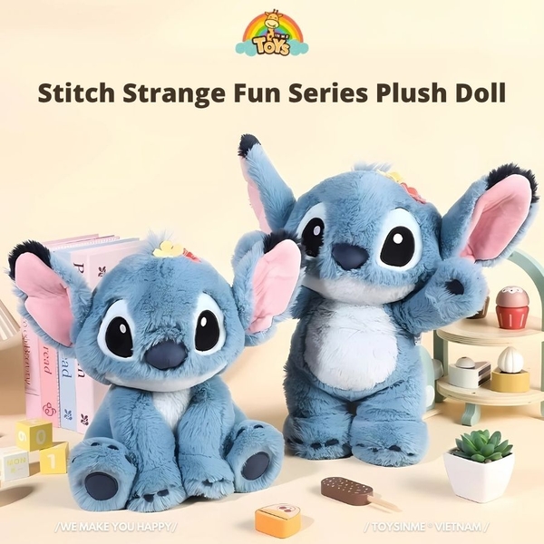 ĐỒ CHƠI GẤU BÔNG STITCH BẢN NGỒI 25CM