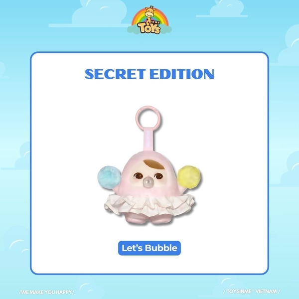 ĐỒ CHƠI HỘP MÙ PUCKY BEANIE BUBBLE UP SERIES - PLUSH PENDANT BLIND BOX