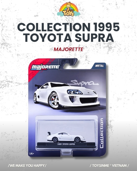 ĐỒ CHƠI SƯU TẦM XE MÔ HÌNH MAJORETTE TOYOTA SUPRA COLLECTION 1995