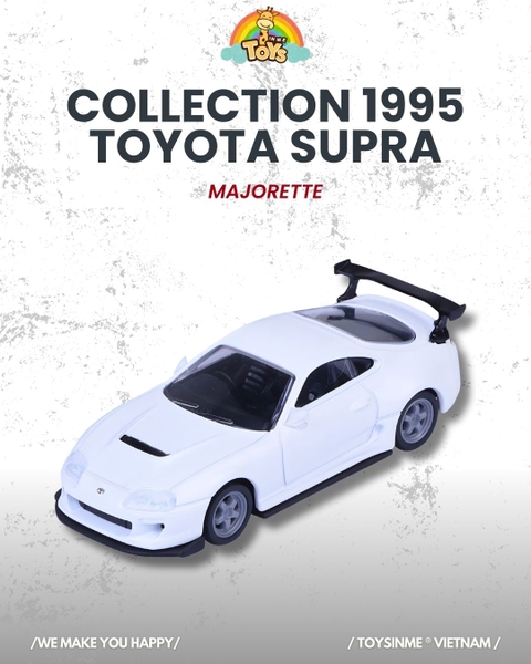ĐỒ CHƠI SƯU TẦM XE MÔ HÌNH MAJORETTE TOYOTA SUPRA COLLECTION 1995