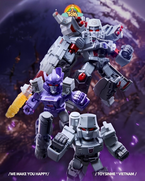 ĐỒ CHƠI LẮP RÁP BLOKEES TRANSFORMERS DEFENDER- DV08 BATTLE STARS