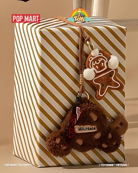 TÚI SKULL PANDA COOKIE HOLIDAY DESSERT - SKULLPANDA TELL ME WHAT YOU WANT SERIES PENDANT SUIT