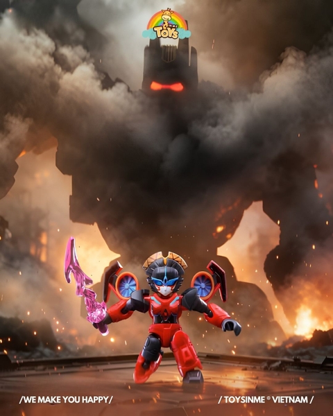 ĐỒ CHƠI LẮP RÁP BLOKEES TRANSFORMERS DEFENDER- DV08 BATTLE STARS