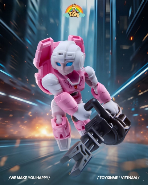 ĐỒ CHƠI LẮP RÁP BLOKEES TRANSFORMERS DEFENDER- DV08 BATTLE STARS