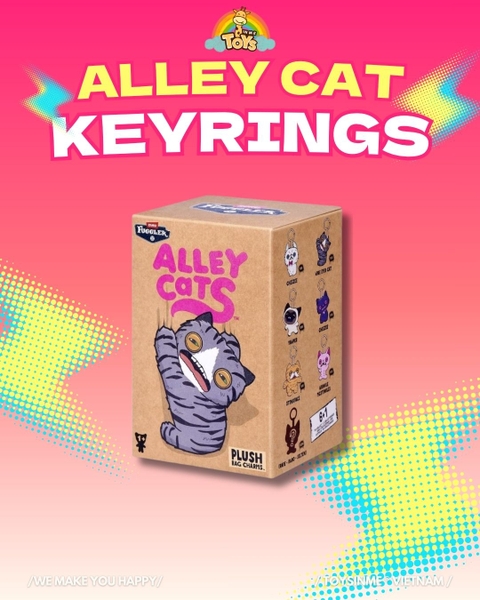 FUGGLER ALEY CAT KEYRINGS BLINDBOX