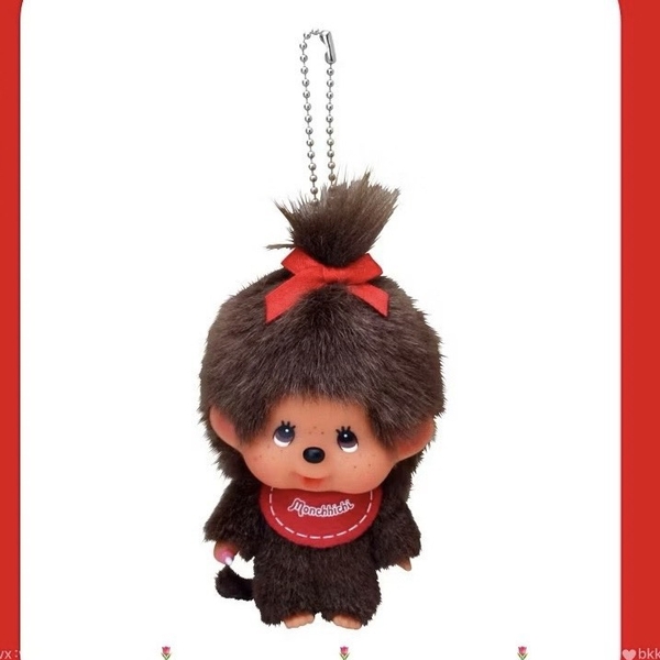 ĐỒ CHƠI MÓC KHÓA KEYRING MONCHHICHI PLUSH 11CM