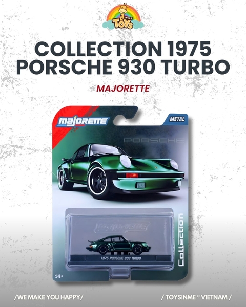 ĐỒ CHƠI SƯU TẦM XE MÔ HÌNH MAJORETTE PORSCHE 930 TURBO COLLECTION 1975