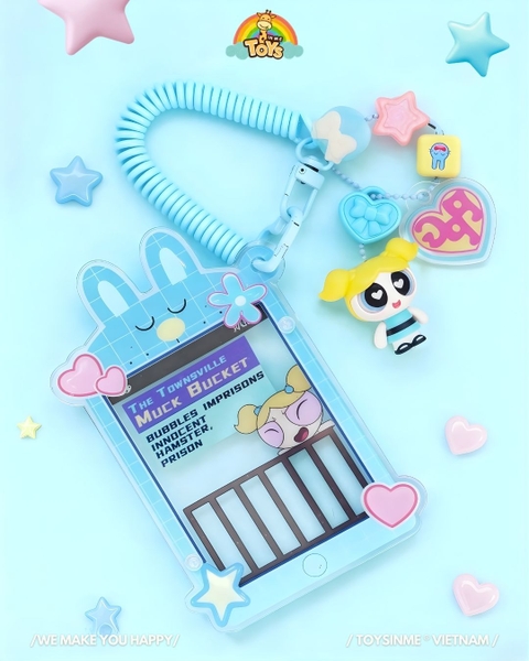 ĐỒ CHƠI HỘP MÙ MÓC KHÓA BLOKEES POWERPUFF GIRL DAADOOS