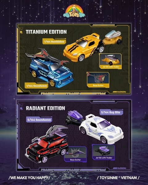 ĐỒ CHƠI HỘP MÙ LẮP RÁP XE MÔ HÌNH BLOKEES TRANSFORMERS - WHEELS C04 - Heart of the Ark
