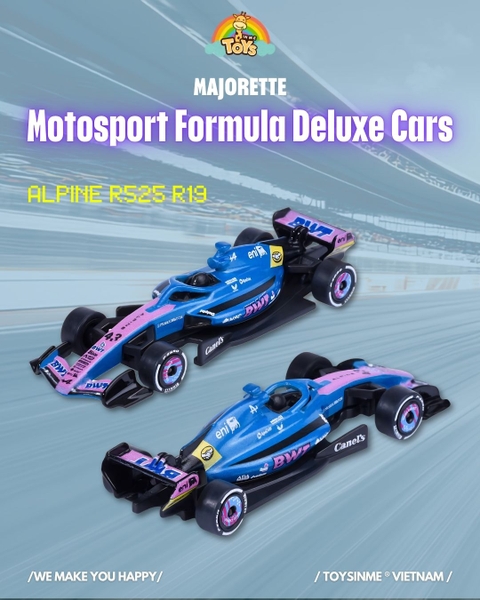 ĐỒ CHƠI XE MÔ HÌNH MAJORETTE MOTOSPORT FORMULA DELUXE CARS