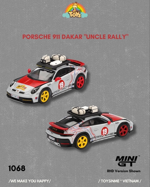 ĐỒ CHƠI MÔ HÌNH XE MINI GT PORSCHE 911 DAKAR 