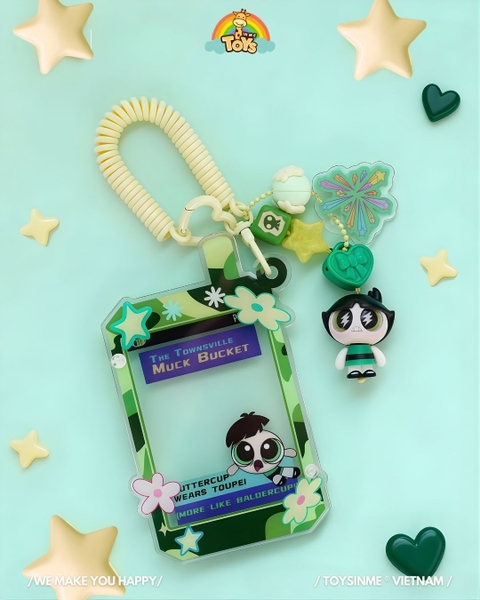 ĐỒ CHƠI HỘP MÙ MÓC KHÓA BLOKEES POWERPUFF GIRL DAADOOS