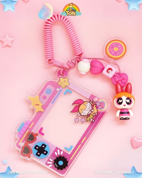 ĐỒ CHƠI HỘP MÙ MÓC KHÓA BLOKEES POWERPUFF GIRL DAADOOS