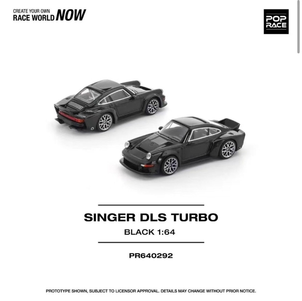 XE MÔ HÌNH POPRACE 1:64- SINGER DLS TURBO- PR640292