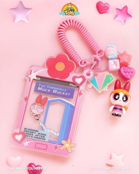 ĐỒ CHƠI HỘP MÙ MÓC KHÓA BLOKEES POWERPUFF GIRL DAADOOS