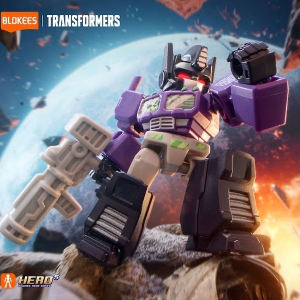 ĐỒ CHƠI MÔ HÌNH LẮP RÁP BLOKEES TRANSFORMERS DEFENDER - 03 HEAVY METAL WAR