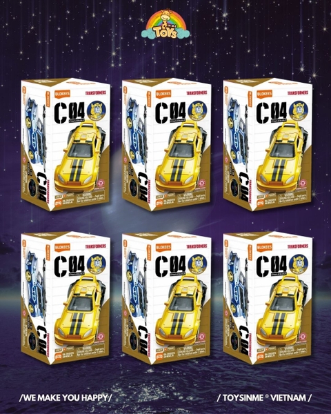 ĐỒ CHƠI HỘP MÙ LẮP RÁP XE MÔ HÌNH BLOKEES TRANSFORMERS - WHEELS C04 - Heart of the Ark