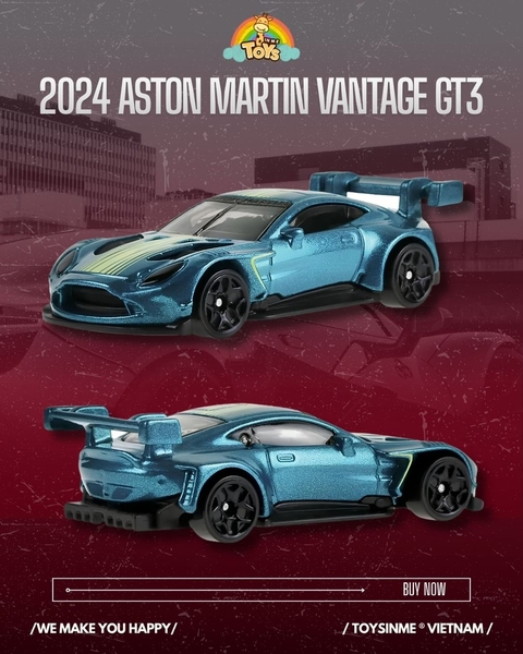 ĐỒ CHƠI XE MÔ HÌNH HOT WHEELS 2024 ASTON MARTIN
