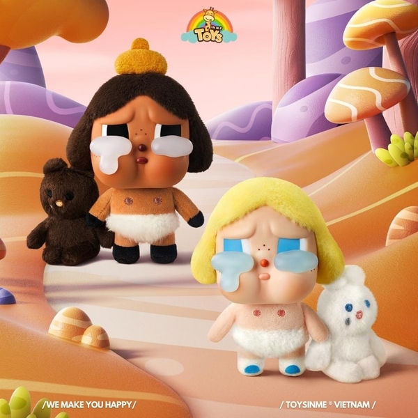 ĐỒ CHƠI HỘP MÙ CRYBABY CRYING AGAIN SERIES - VINYL FACE PLUSH