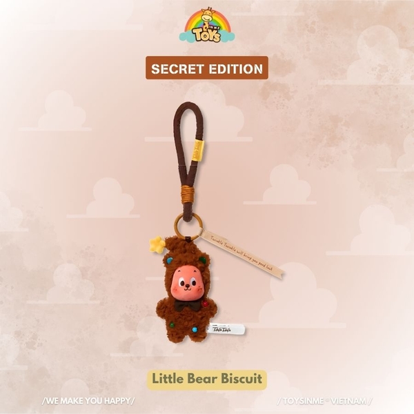 ĐỒ CHƠI MÓC KHÓA TWINKLE TWINKLE SAVOR THE MOMENT SERIES-FRESH-BAKED MINI COOKIES PLUSH PENDANT BLIND BOX