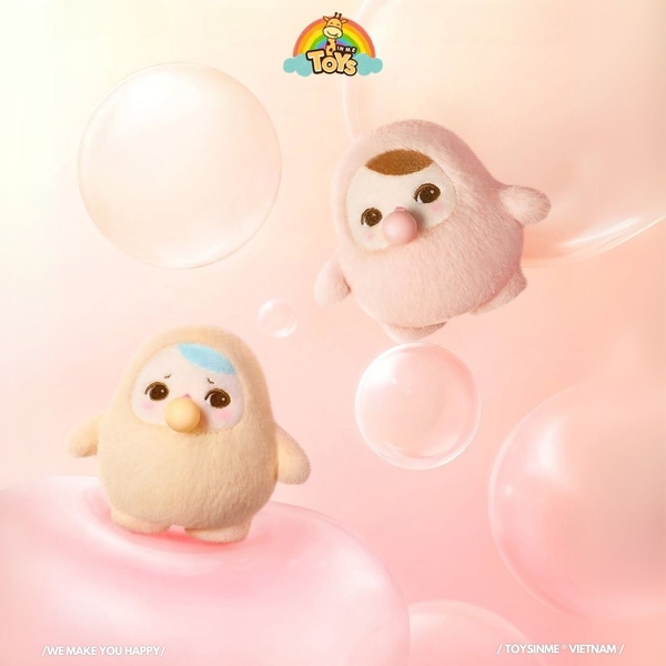 ĐỒ CHƠI HỘP MÙ PUCKY BEANIE BUBBLE UP SERIES - PLUSH PENDANT BLIND BOX