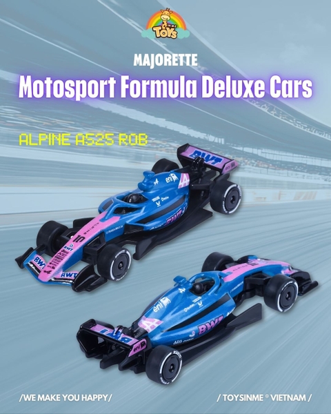 ĐỒ CHƠI XE MÔ HÌNH MAJORETTE MOTOSPORT FORMULA DELUXE CARS