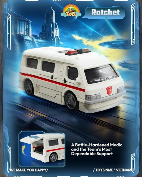 ĐỒ CHƠI HỘP MÙ LẮP RÁP XE MÔ HÌNH BLOKEES TRANSFORMERS - WHEELS C04 - Heart of the Ark