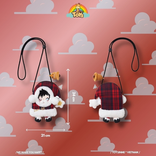 TÚI ĐEO CHÉO SKULLPANDA XMAS -  TELL ME WHAT YOU WANT SERIES CROSSBODY BAG