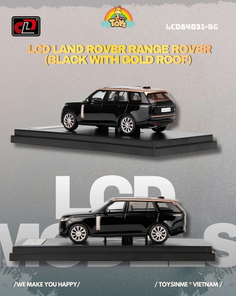 XE MÔ HÌNH 1:64 - Land Rover Range Rover - LCD64031