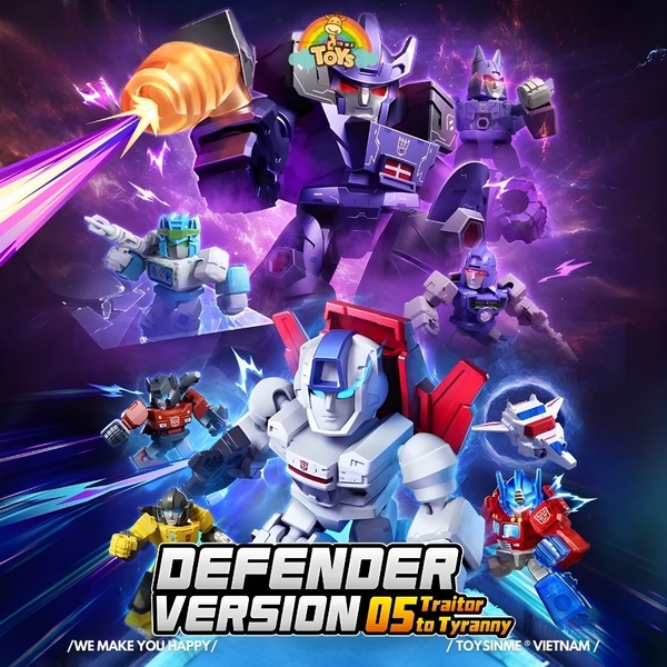 ĐỒ CHƠI MÔ HÌNH HỘP MÙ BLOKEES TRANSFORMERS DEFENDER
