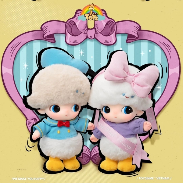 ĐỒ CHƠI HỘP MÙ DIMOO × DISNEY PLUSH KEYCHAIN BLIND BOX