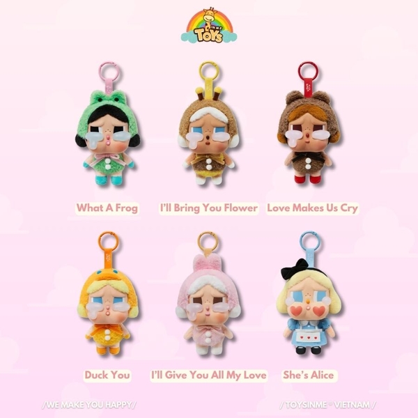 ĐỒ CHƠI HỘP MÙ CRYBABY CRYING AGAIN SERIES - VINYL FACE PLUSH