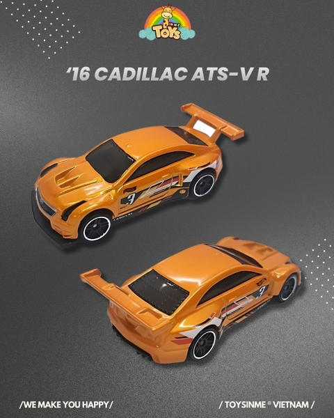 ĐỒ CHƠI MÔ HÌNH XE HOT WHEELS 16 CADILLAC ATS-V R